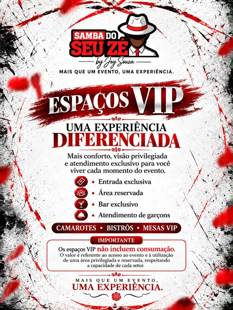 Samba do Seu Zé — Espaços VIPs